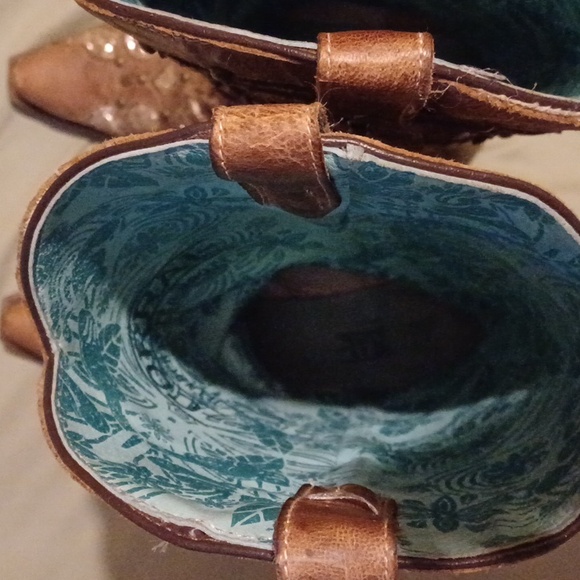 Corral brown glitter inlay boots size 9 - Picture 5 of 7